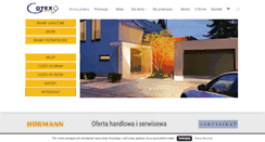 Desktop Screenshot of gotex.com.pl