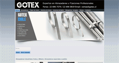 Desktop Screenshot of gotex.cl